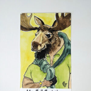 Mr. Bull Barkstone 4 inch vinyl sticker main art