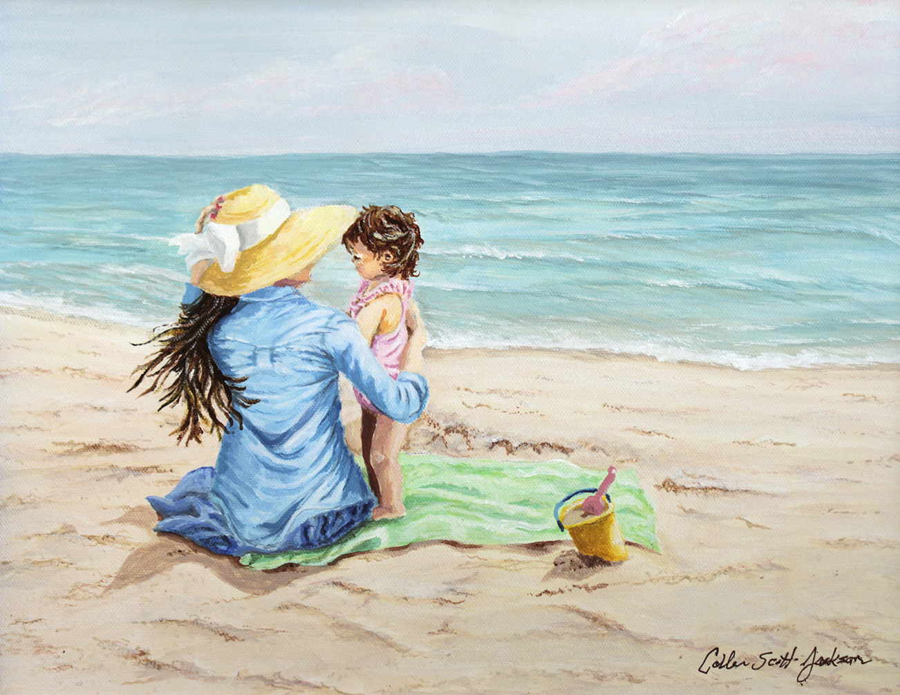 Tender Winds acrylic painting by Colleen Scott_Jackson Tender Winds acrylic painting by Colleen Scott_Jackson
